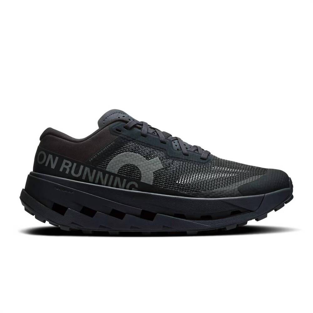 NEW ON CLOUD women's cloudultra 3 running shoes in black